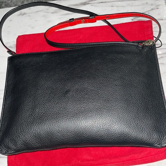 🍎SOLD🍎100% Christain Louboutin clutch with sparkles gorgeous pristine condition. - Picture 7 of 10